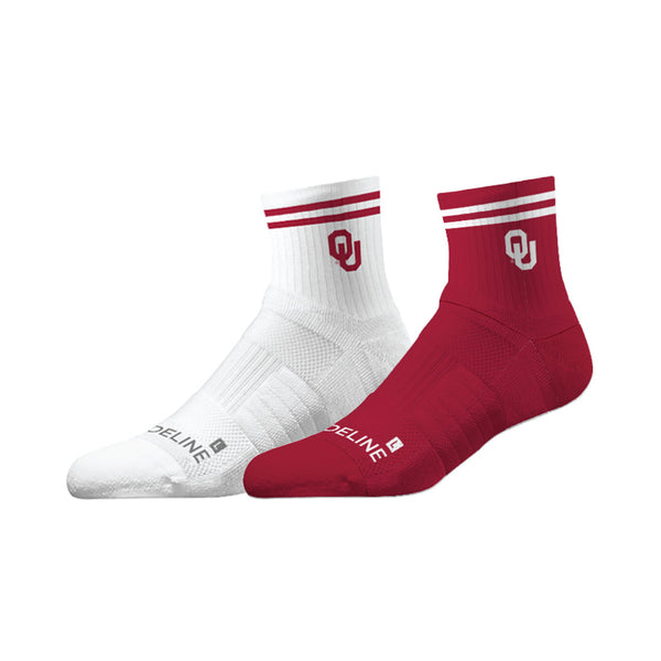strideline University of Oklahoma | Half Calf Knit | NCAA 2 Pack | N02626780ML