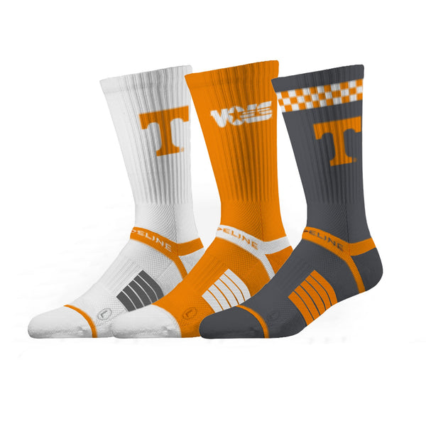 strideline University of Tennessee | Premium Knit Crew 3 Pack | NCAA 3 Pack G2 | N02505577ML