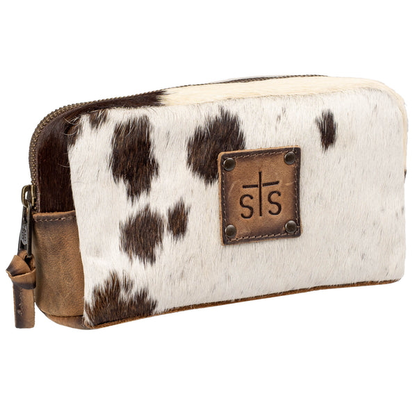 Sts Ranchwear Cowhide Bebe Cosmetic Bag