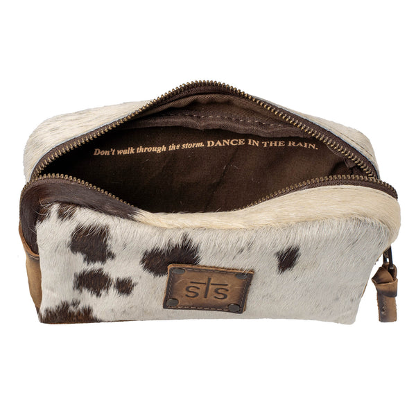 Sts Ranchwear Cowhide Bebe Cosmetic Bag