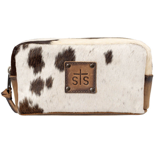 sts ranchwear Cowhide Bebe Cosmetic Bag