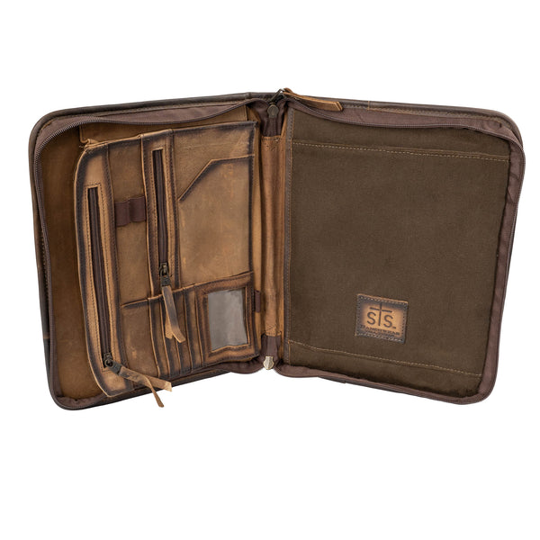 Sts Ranchwear Cowhide Binder