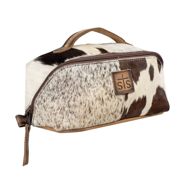 Sts Ranchwear Cowhide Elise Makeup Bag