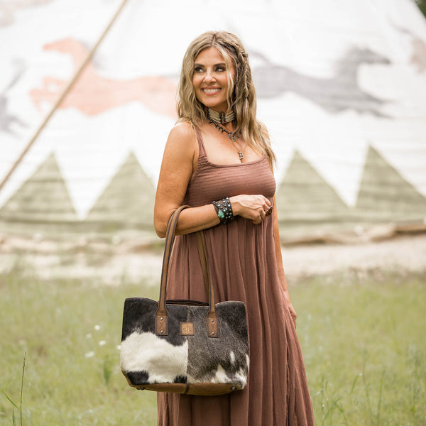 Sts Ranchwear Cowhide Josie Tote