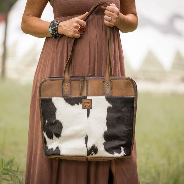 Sts Ranchwear Cowhide Laptop Shopper