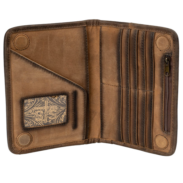 Sts Ranchwear Cowhide Magnetic Wallet