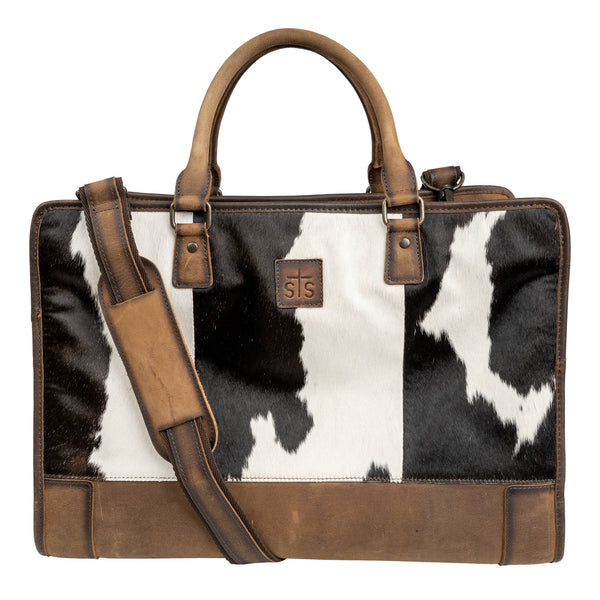 sts ranchwear Cowhide Pet Carrier
