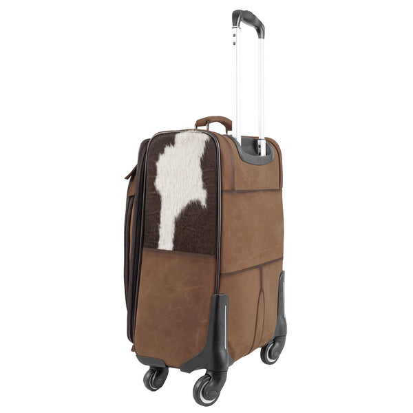 Sts Ranchwear Cowhide Rolling Suitcase