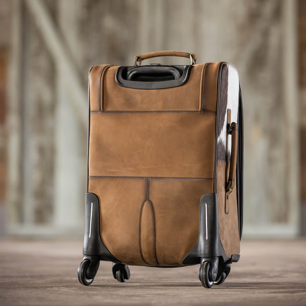 Sts Ranchwear Cowhide Rolling Suitcase