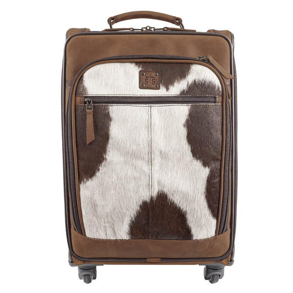 sts ranchwear Cowhide Rolling Suitcase