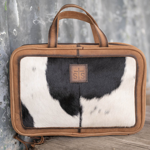 Sts Ranchwear Cowhide Toiletry Bag