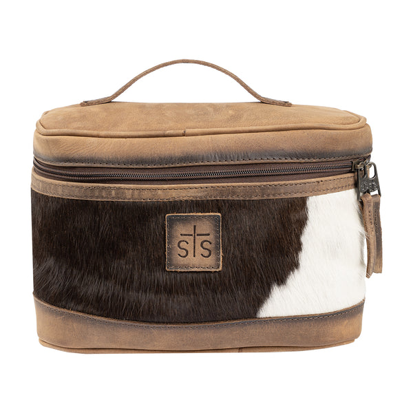 sts ranchwear Cowhide Train Case