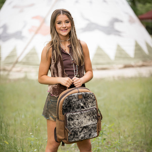 Sts Ranchwear Cowhide Whitness Backpack