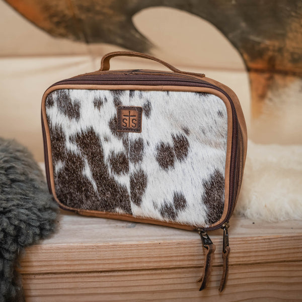 Sts Ranchwear Cowhide Yukon Makeup Organizer