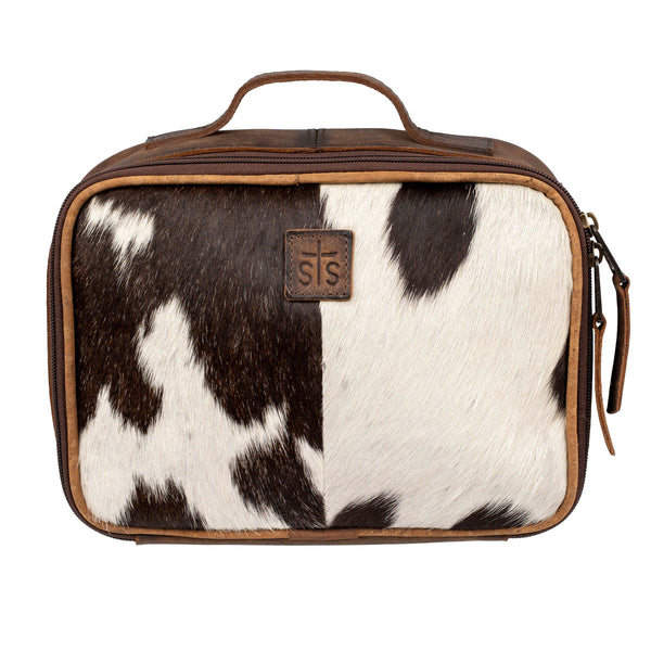 sts ranchwear Cowhide Yukon Makeup Organizer