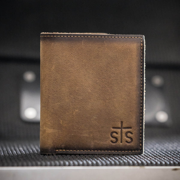 Sts Ranchwear Foreman Double ID Bifold Wallet