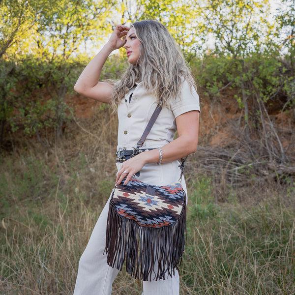 Sts Ranchwear Guadalupe Serape Nelly Crossbody Bag