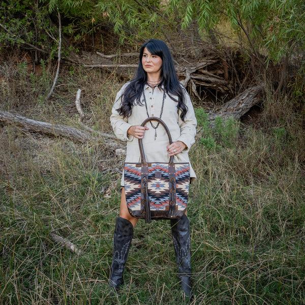 Sts Ranchwear Guadalupe Serape Palomino Tote