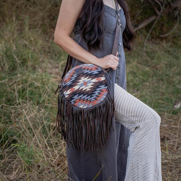 Sts Ranchwear Guadalupe Serape Sage Crossbody