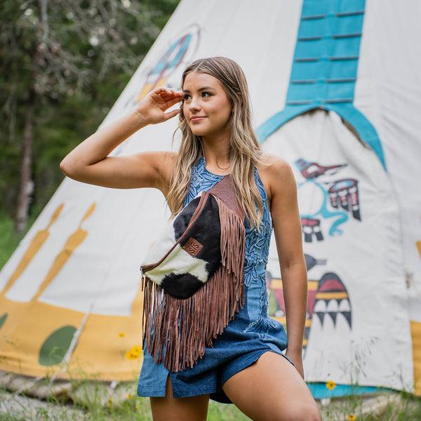 Sts Ranchwear Indie Cowhide Hildy Belt Bag