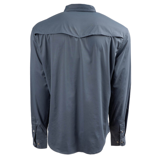 Sts Ranchwear Men's Fischer - Long Sleeve - Slate Blue
