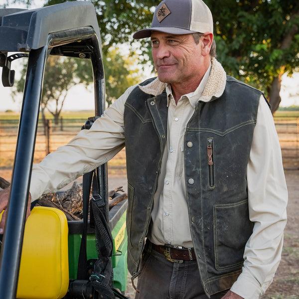 Sts Ranchwear Men's Owen Vest - Olive