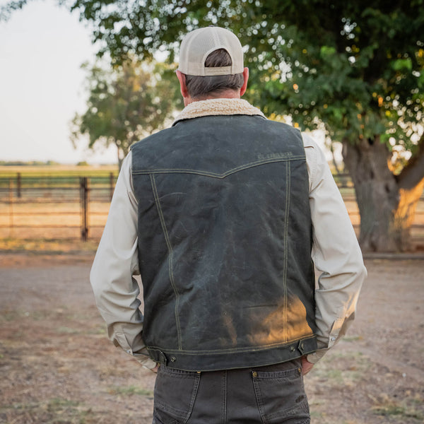 Sts Ranchwear Men's Owen Vest - Olive
