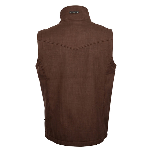 Sts Ranchwear Men's Slack Vest - Heather Brown