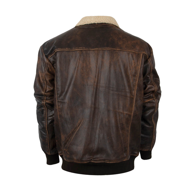Sts Ranchwear Men's Vintage Bomber - Brown