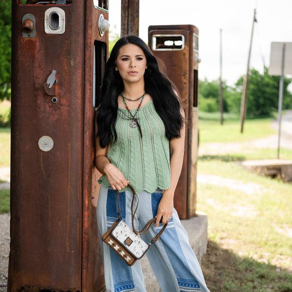 Sts Ranchwear Roswell Cowhide Harper Crossbody