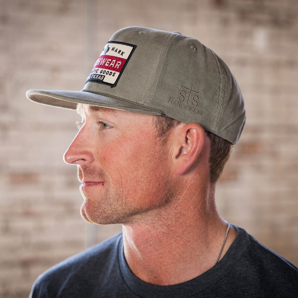 Sts Ranchwear STS Flat Bill Hat - Olive