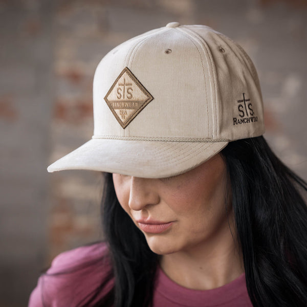 Sts Ranchwear STS Flat Bill Hat - Tan