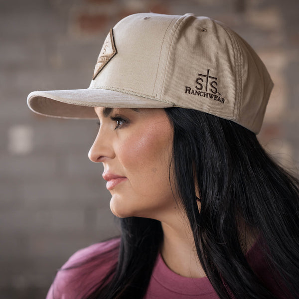 Sts Ranchwear STS Flat Bill Hat - Tan