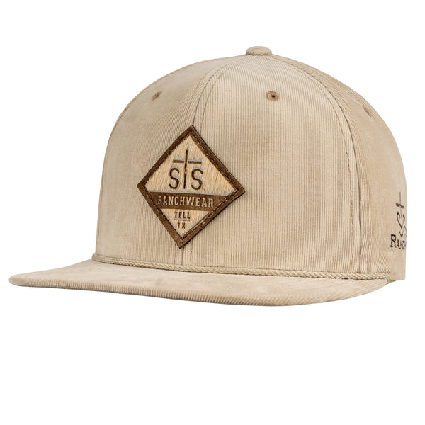 sts ranchwear STS Flat Bill Hat - Tan