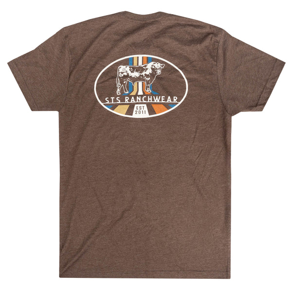 Sts Ranchwear STS Oval Bull Tee