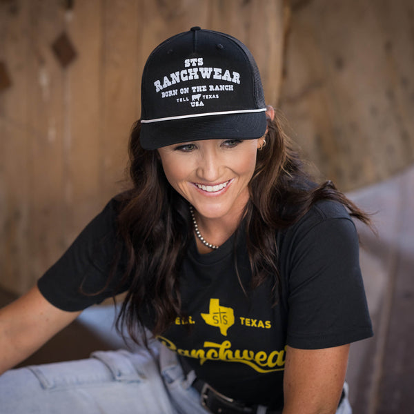 Sts Ranchwear STS Rope Hat - Black