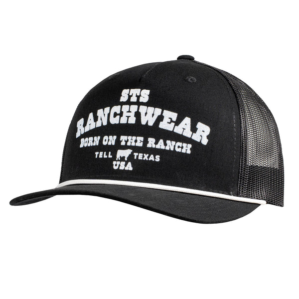 sts ranchwear STS Rope Hat - Black