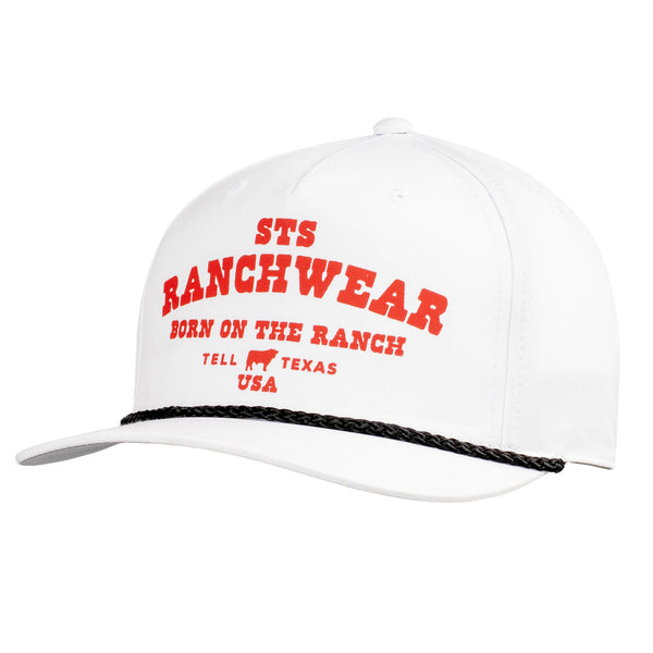 sts ranchwear STS Rope Hat - White