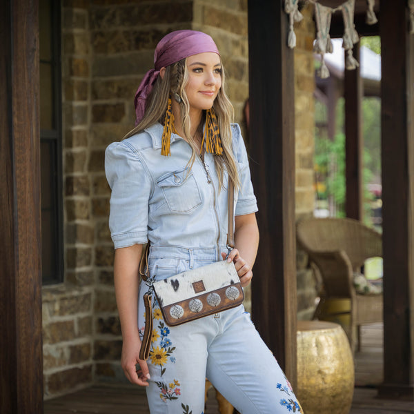 Sts Ranchwear Vaquero Cowhide Evie Organizer