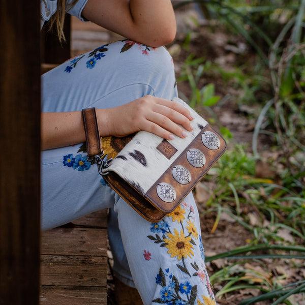 Sts Ranchwear Vaquero Cowhide Evie Organizer