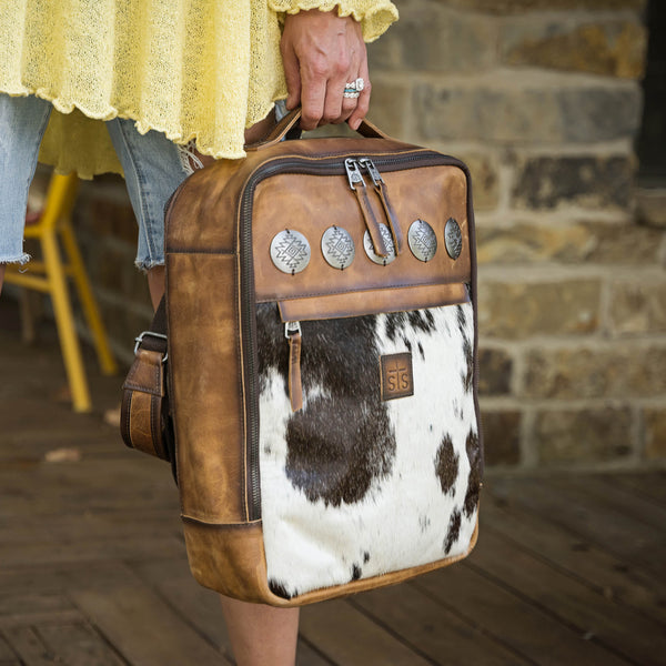 Sts Ranchwear Vaquero Cowhide Lennon Backpack