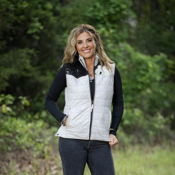 Sts Ranchwear Women's Adalyn Vest - Cremello