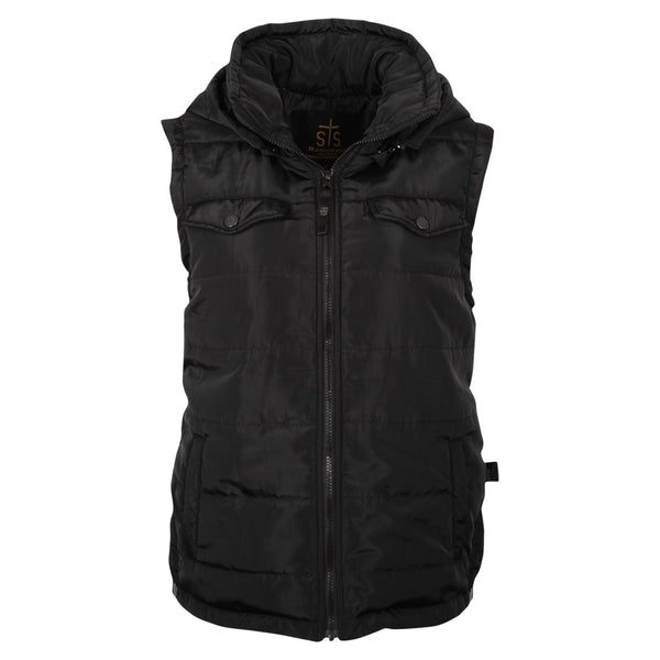 sts ranchwear Women's Crazy Jane Vest - Black