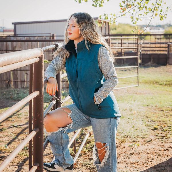 Sts Ranchwear Women's Weston Vest - Teal