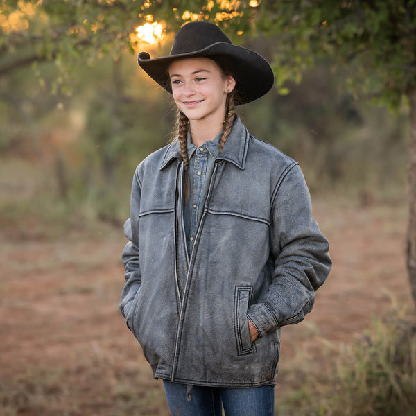 Sts Ranchwear Youth Rifleman Jacket - Stonewash