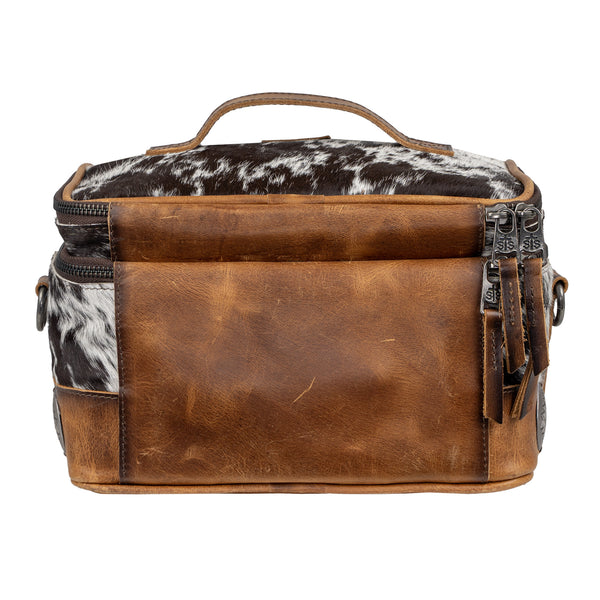 Sts Ranchwear Vaquero Cowhide Glamour Makeup Organizer
