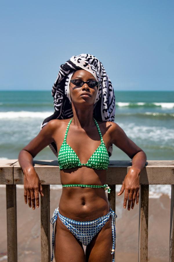 Studio 189 Aqua X Studio 189: Blue Mini Jazzy Jeff Bikini