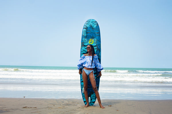 Studio 189 Aqua X Studio 189: Blue Mini Jazzy Jeff Bikini