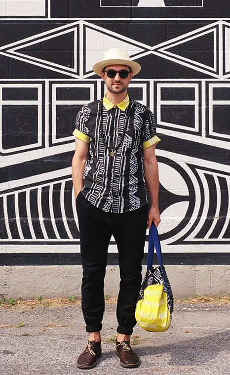 Studio 189 Cotton Andy Button Down Short Sleeve Shirt