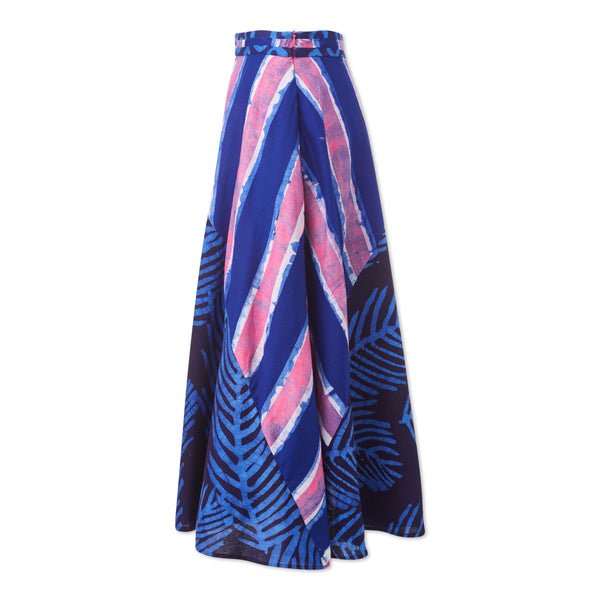 Studio 189 Cotton Mixed Print Jennifer Circle Skirt